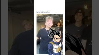 Vegeta reacts to NICKELODEON band 🤦‍♂️💀 dragonball vegeta viral shorts [upl. by Platas]