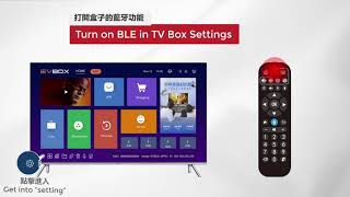 How to pair the EVPAD 5P5S Bluetooth voice remote control [upl. by Yrot]