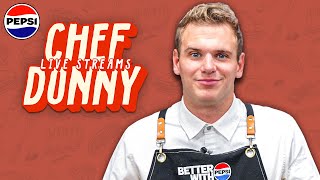 Assembling the BEST Stuffing Recipe For Thanksgiving  Chef Donny Pepsi Live Stream [upl. by Ariamoy]