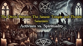 The Divide Between The Satanic Temple and Theistic Satanism Activism vs Spirituality [upl. by Gusta]