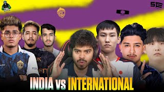 INDIA vs INTERNATIONAL  BEST 1v4 IN THE WORLD  PART 1 [upl. by Lexie651]