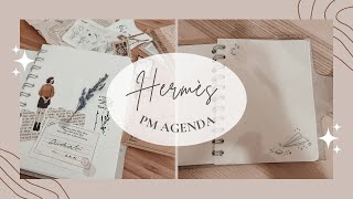 Hermes Ulysse Agenda PM  Journal with me [upl. by Enialahs]