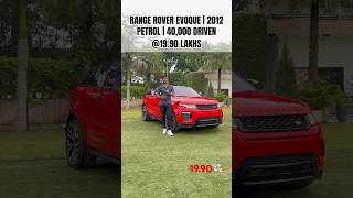 Range rover evoque 🚗 for delhi ncr 15 saal valid petrol rangeroversport newrangerovertrending [upl. by Airotna704]