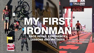 My First IRONMAN Triathlon  Tallinn 2020  Race Recap Experience Gear Nutrition How To  Fails [upl. by Audres]