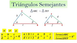 Triángulos semejantes [upl. by Kaslik578]