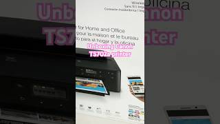 Unboxing Canon TS702a printer edibleimages edibleink unboxing howto [upl. by Bertie]