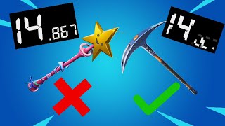 Which Fortnite pickaxe is fastest Fortnite is a pay to win game [upl. by Demodena]