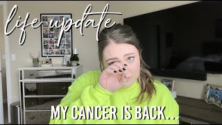 LIFE UPDATE  MY CANCER IS BACK [upl. by Cramer]