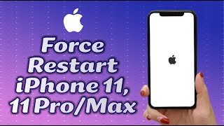 How to Restart iPhone 11 11 Pro amp 11 Pro Max Reboot Frozen Unresponsive [upl. by Sefton239]