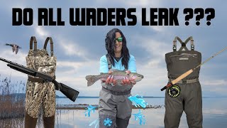 DO ALL WADERS LEAK [upl. by Netsrijk744]