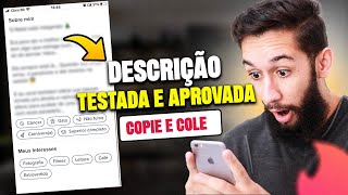 O que escrever na descrição do Tinder  Com exemplos [upl. by Borer]