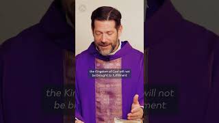 quotHe Leadeth Me The Simple Secretquot  5th Sunday of Lent Fr Mikes Homily shorts [upl. by Vyky]