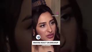 Mahira Sharma React On Breakup 🤔🤨viralkhabbri [upl. by Eicyak]