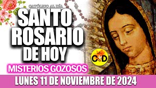 EL SANTO ROSARIO DE HOY LUNES 11 DE NOVIEMBRE de 2024 MISTERIOS GOZOSOS EL SANTO ROSARIO MARIA [upl. by Rovner]