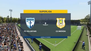 FC Voluntari vs CS Mioveni 07102022 Superliga FIFA 23 [upl. by Carlisle]