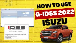 How to use GIDSS ISUZU 2022 with device J2534 Tactrix Openport20 Mongoose JLR [upl. by Auhsaj]