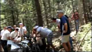 Paul Dallenbach Pikes Peak International Hill Climb 2012 crash [upl. by Hill826]