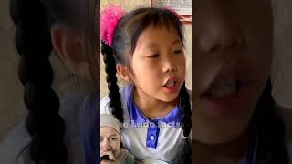 RELA MAKAN NASI AJA DEMI MAMA funny dubbing remix [upl. by Euqinom]