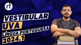 Vestibular UVA  língua portuguesa  resolução de questões 3 [upl. by Yenahteb]