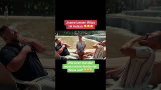 mannheimer flachwitze witze comedyshort flachwitzchallenge lustigevideos [upl. by Aicatan]