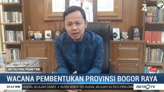 Wacana Pembentukan Provinsi Bogor Raya [upl. by Billen]