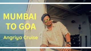 Mumbai To Goa Trip On Cruise  Indias First Angriya Cruise  Drone Shots  4K [upl. by Berkow]