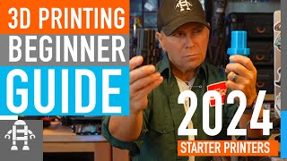 3d Printing Made Easy Beginners Guide For 2024  My Top 6 Printers [upl. by Bencion491]