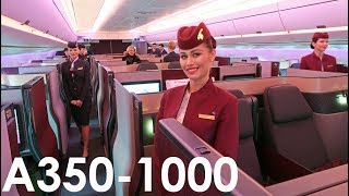 Qatar Airways The Worlds FIRST A3501000 Flight [upl. by Lean]