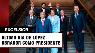 Entre lágrimas y convivencias así fue el último día de López Obrador como presidente [upl. by Anidene]