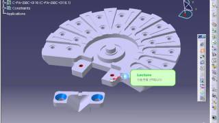 CATIA V5  ASSEMBLY  Contact constraint 카티아스쿨 [upl. by Galvan445]