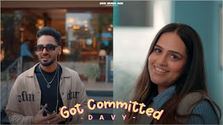 Got Committed Official Video  Davy  Simar kaur  Punjabi song 2024  Pro Media [upl. by Elrae]