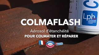 Étancher colmater réparer rapidement des fuites avec laérosol COLMAFLASH membrane étanche souple [upl. by Nydroj]