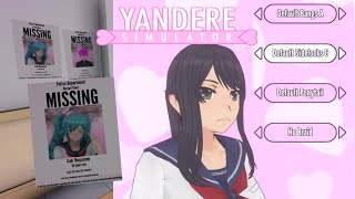 New Ayano Customization and Missing Posters  Yandere Simulator [upl. by Orazio]