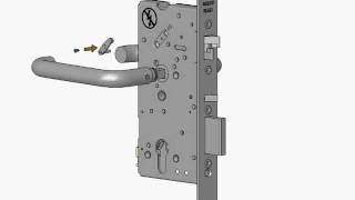 ABLOY Electric Lock EL561 settings [upl. by Nork]