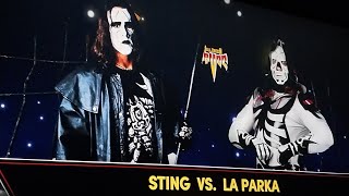 WWE 2K24 Sting vs La Parka Casket match WCW sting laparka casketmatch wcw fyp halloweenhavoc [upl. by Winnie]