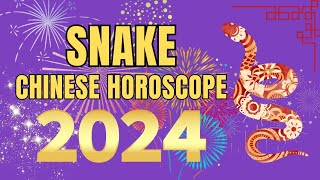 Snake Chinese Horoscope 2024 Predictions  Ziggy Natural [upl. by Nnaael177]