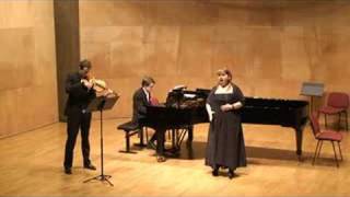 Johannes Brahms quotGeistliches Wiegenliedquot Marina Zviadadze [upl. by Siouxie]