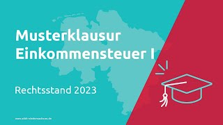 Einkommensteuer I  2024 Prüfungsvorbereitung Steuerfachangestellte [upl. by Lanni]