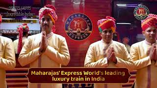 The Maharajas Express Unveiling Luxury Heritage and Elegance  IRCTC [upl. by Sauveur]