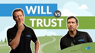 Estate Planning Whats the Difference Between a Will and a Trust [upl. by Dehnel891]