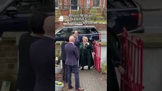 Prince William ARRIVES in Northern Ireland [upl. by Lustick638]