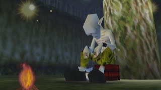 pov You Rest by a Campfire in the Lost Woods at Night in Ocarina of Time [upl. by Suirada]