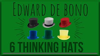 Six Thinking Hats By Edward De Bono animated Summary [upl. by Aislehc583]