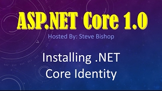 48 ASPNET Core 10 amp MVC How To Install ASPNET Core Identity [upl. by Wilma41]