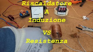 Riscaldatore A Induzione VS Resistenza Elettrica  Induction Heater VS Electric Resistance [upl. by Llezom]