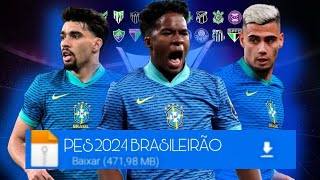 PES 2024 PPSSPP BRASILEIRÃO [upl. by Hajidak358]