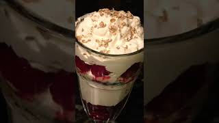 A lovely Summer dessert Scottish Cranachan 😋 🏴󠁧󠁢󠁳󠁣󠁴󠁿 find the full video on my channel 🩷 [upl. by Atimad16]