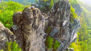 Ponte Bastei – Lohmen Germania  giro circolare dal parcheggio Bastei [upl. by Esille]