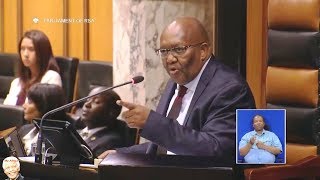 Funny Parliament Lechesa Tsenoli Telling MP To Go Outside For Fresh Air [upl. by Naujej]