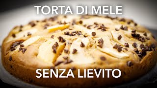 Torta di Mele VEGANA senza LIEVITO  STREPITOSA [upl. by Yatnuahs]